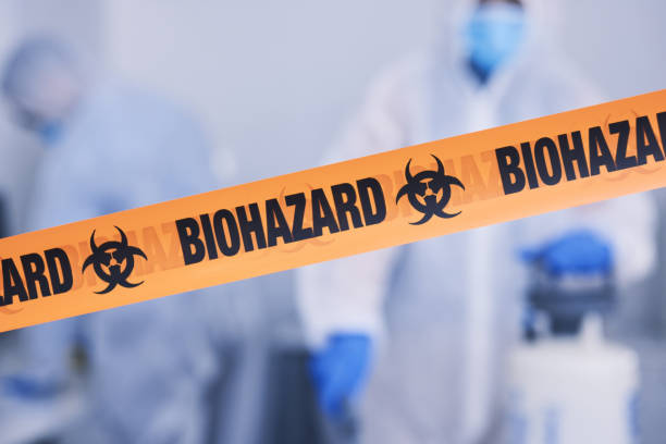Professional Infectious Disease Decontamination technician working in Omega, GA